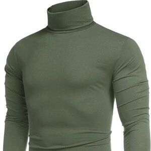 BRAND NEW STILL IN BAG COOFANDY Men's Casual Slim Fit Turtleneck